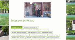 Desktop Screenshot of ecoleducentretao.com